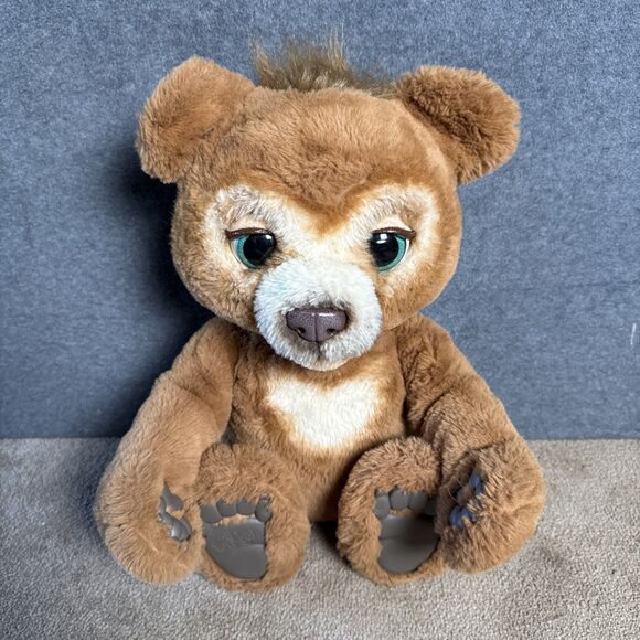 FurReal Cubby The Curious Bear Interactive Animatronic Talking Plush Toy Working - Picture 2 of 6